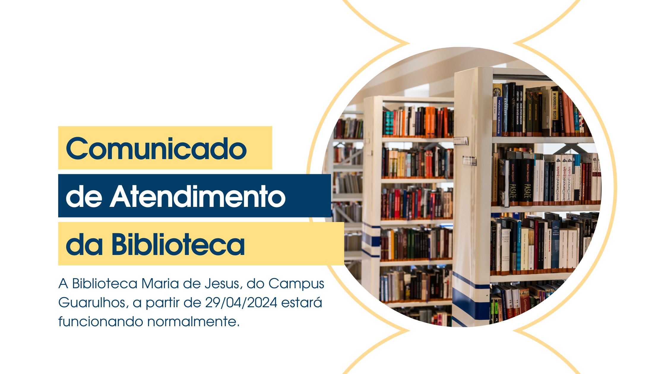 Comunicado Biblioteca 1